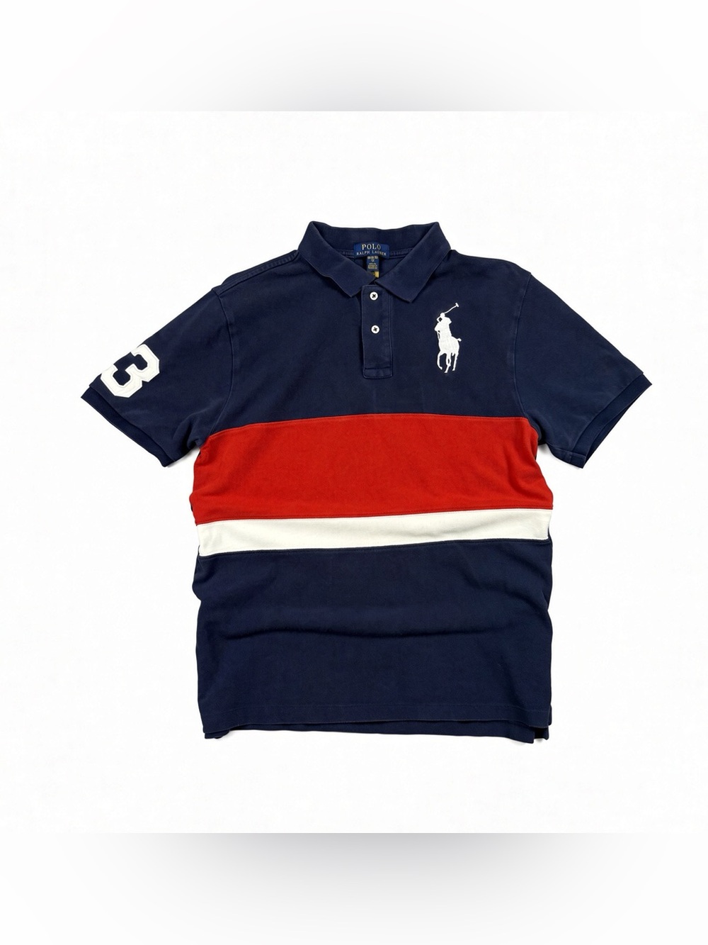 Polo Ralph Lauren Colorblock Big Pony Polo Boys XL 18-20 / Mens S